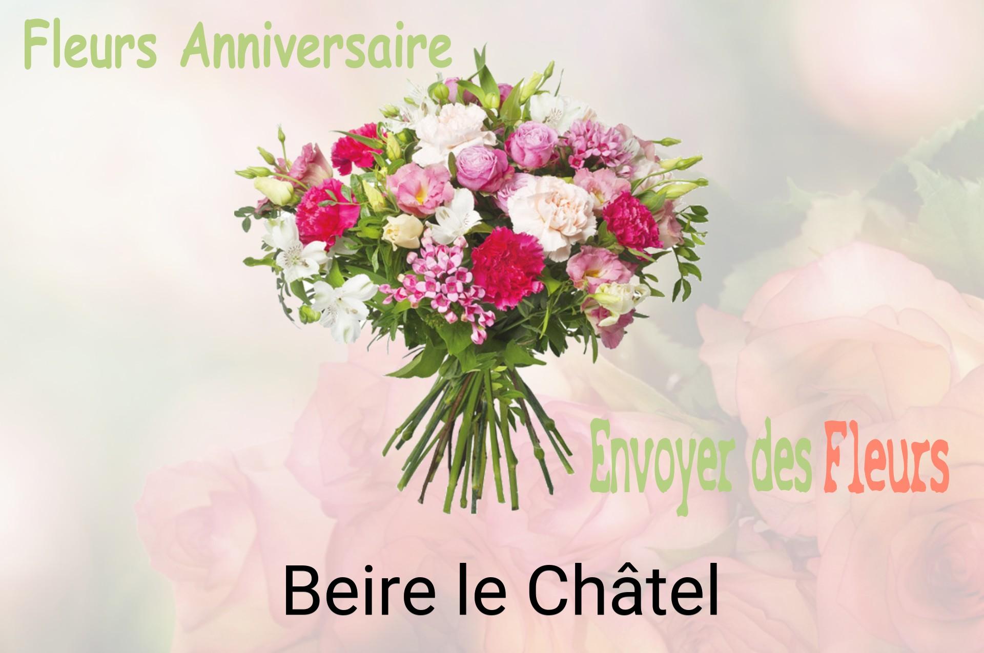 Bouquet de fleurs d’anniversaire livré à Beire-le-Châtel